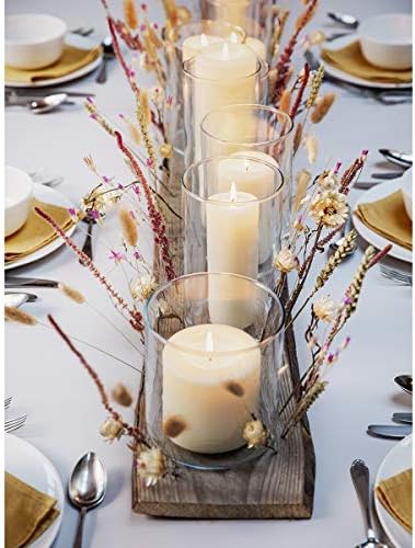 BOLSIUS 6 Ivory Pillar Candles Bulk - 3x9 Inches Candle Set - 116+ Hours Clean Burning - No Palm Oil - 0% Animal Fat - Premium European Quality - Unscented Dripless Any Occasion Pillars - Image 6