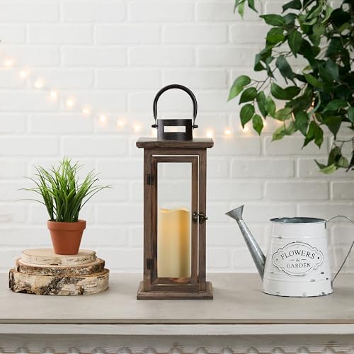 Koehler Home Decor Perfect Lodge Wooden Lantern - Image 6
