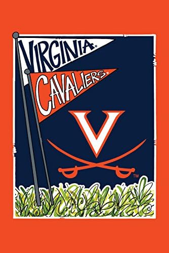 Magnolia Lane Collegiate Garden Flag (Virginia Mascot)