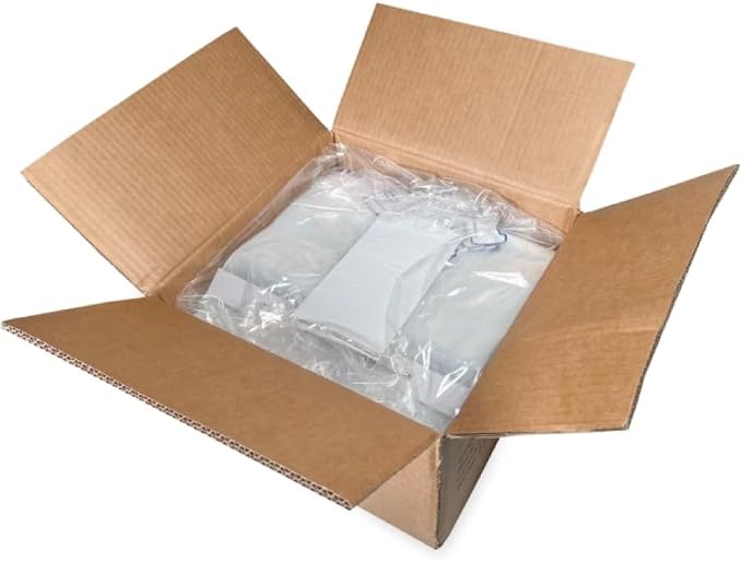 Ice Bags 10 lb, 1000 Count – Wicketed with Twist Ties – Heavy Duty Bulk Ice Bags for Ice Machines & Commercial Use – Fits Ice Bagger Machines – Wicked Metal – By Interplas