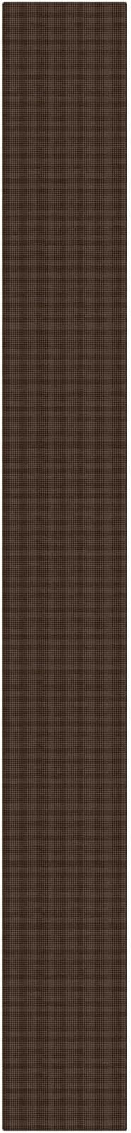 KOZYFLY Braided 2x18 Runners Rugs for Hallway, Extra Long Washable Runner Rug, Woven Non Slip Kitchen Runner, Cotton Entryway Rug, Floor Carpet for Entry, Aisle, Hall, Brown/Dark Brown