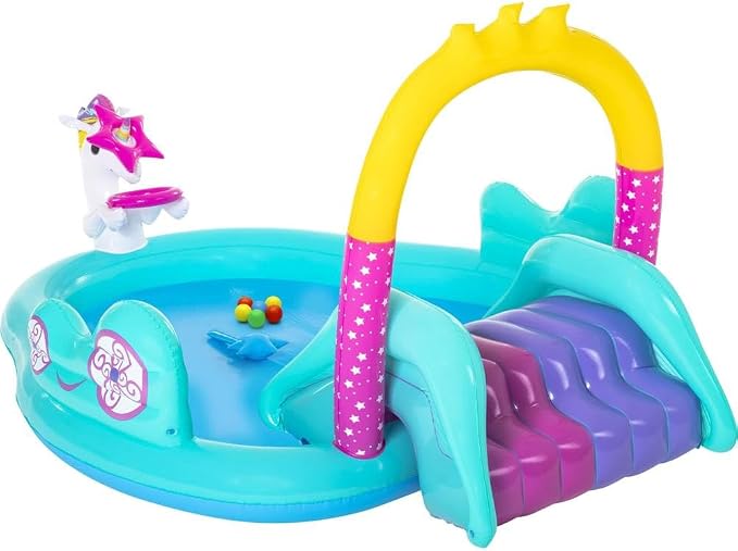 Bestway Magic Unicorn Water Play Centre 274 x 198 x 137 cm 53097
