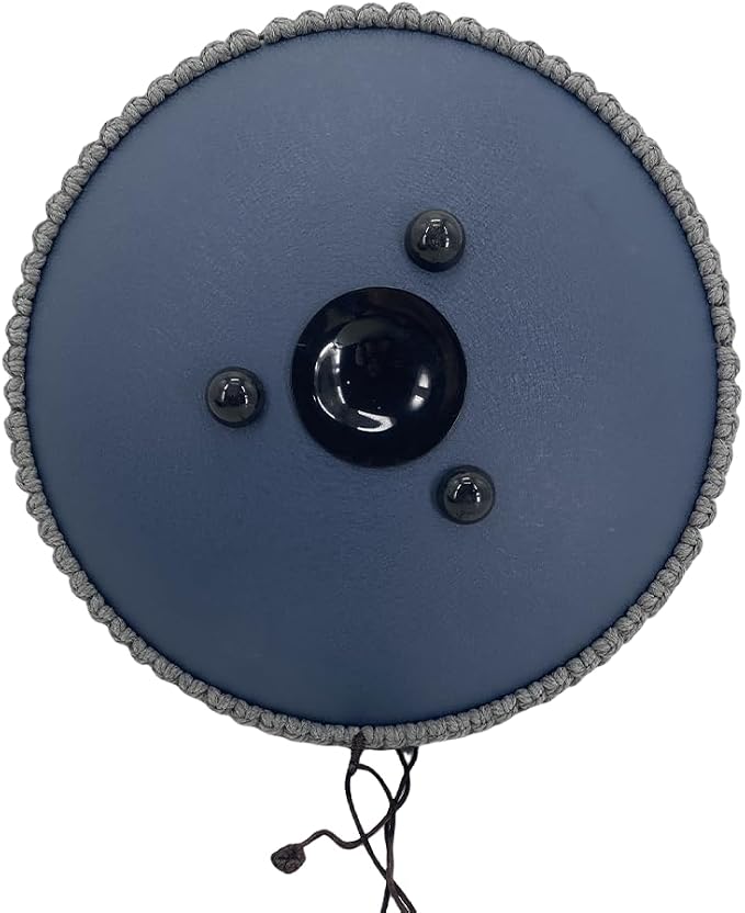 13 Inches 15 Notes Steel Tongue Drum,Rain Chime Hand pan with Mallets & Carry Bag Musical Instrument Garden Rain Drum for Adults,Friends