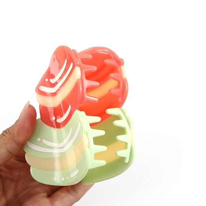 Personalized London Icon Macaron Hair Calw Clip,Fun Acetate Hair Claw for Women Girls Hair Accessories Gift