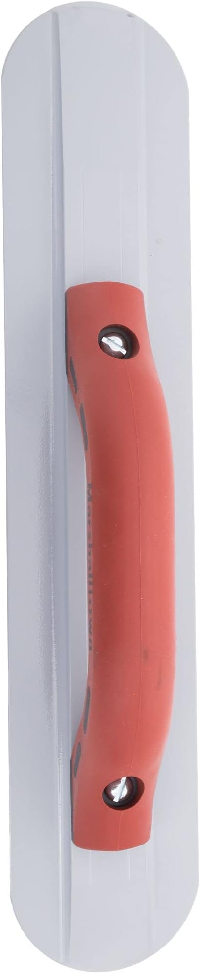 MARSHALLTOWN Round End Magnesium Hand Float, 16 x 3/8 Inch Mag Float with Standard DuraSoft Handle, Eliminates Marks, Provides Smooth Finish, Assembled in USA, Concrete Tools, 143D