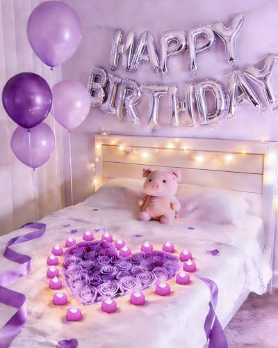 Amagic 12Pack Light Purple Fake LED Tea Lights Candles Battery Operated - Image 7