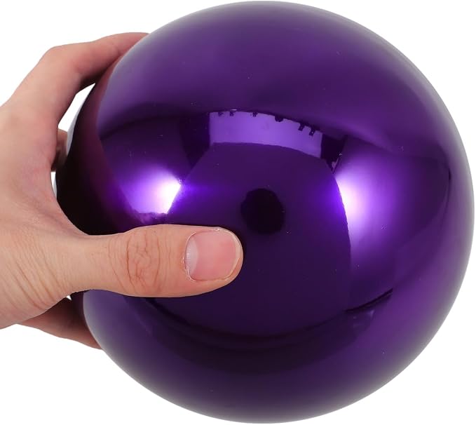 KESYOO Garden Spheres Outdoor Gazing Globe Metal Ball Gazing Globe Reflective Spheres Garden Reflection Ball
