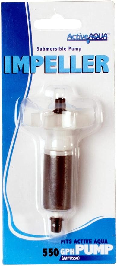Active Aqua AAPWIMP550 550 GPH Pump Replacement Impeller, Black