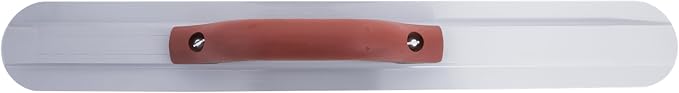 MARSHALLTOWN Round End Magnesium Hand Float, 24 Inch x 3-1/8 Inch, Standard DuraSoft Handle, Eliminates Float Marks, Provides Smooth Finish, Assembled in USA, Concrete Float, 155D