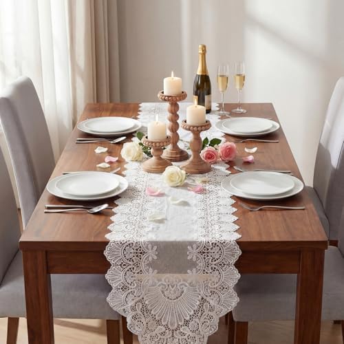 Mumufy 3 Set Wooden Candle Holders for Pillar Candles, Pine Brown, Small - Image 6