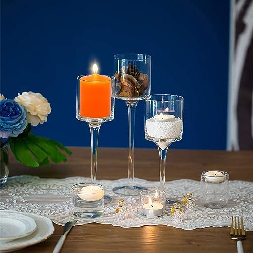 24 Packs Unscented Orange Votive Candles, Small 2.0 Inch 12 Hours Wax Fall Harvest Colored Candles for Thanksgiving Halloween, Wedding, Party, Holiday & Home, - Image 7