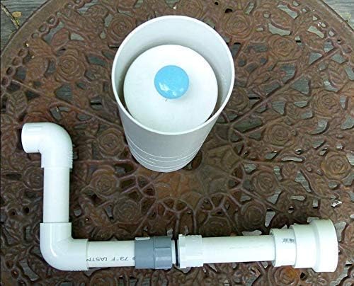 Aquaponics Fail Safe Auto Bell Siphon Kit for IBC 8" Media *Easily Adjustable* Over 20,000 Siphons Sold Worldwide So Buy with Confidence!