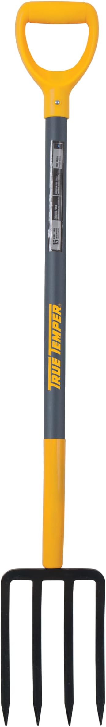 True Temper Mulching Bundle: Spade Fork and Aluminum Scoop