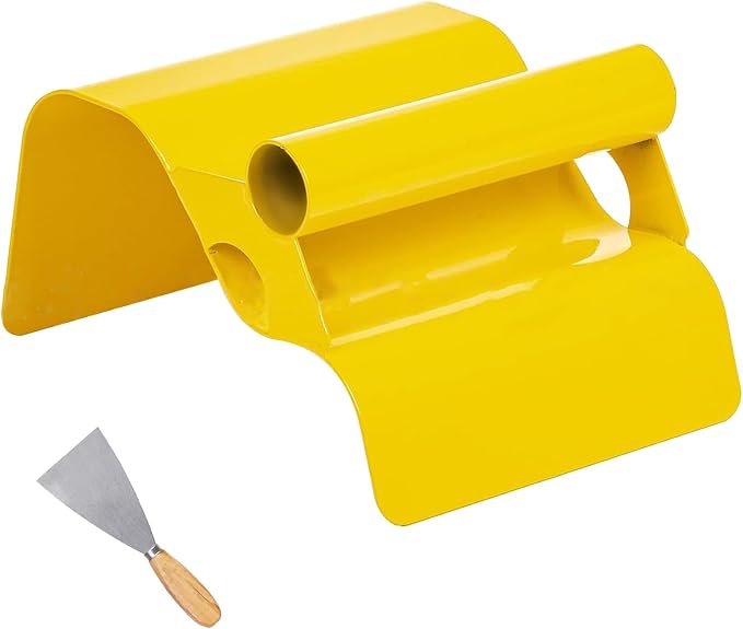 Concrete Curb Trowel, Curb Tool for Concrete Edging, Concrete Curb Machine, Landscape Curb Trowel with Putty Knife