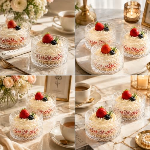 STARVAST 16 Pack Clear Glass Votive Candle Holders with Lids, 2.6×2.7In - Image 6
