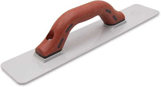MARSHALLTOWN Cast Magnesium Hand Float, 16 Inch x 3-1/8 Inch, Concrete Float, Concrete Finishing Tool, Provides a Smooth Finish, DuraCork Handle, Standard Handle Style, Assembled in USA, 148DC