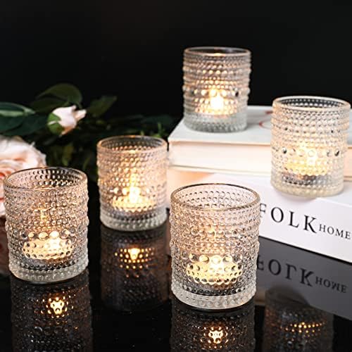 48 Pack Votive Candle Holders, Tea Light Candle Holders for Centerpieces - Image 6