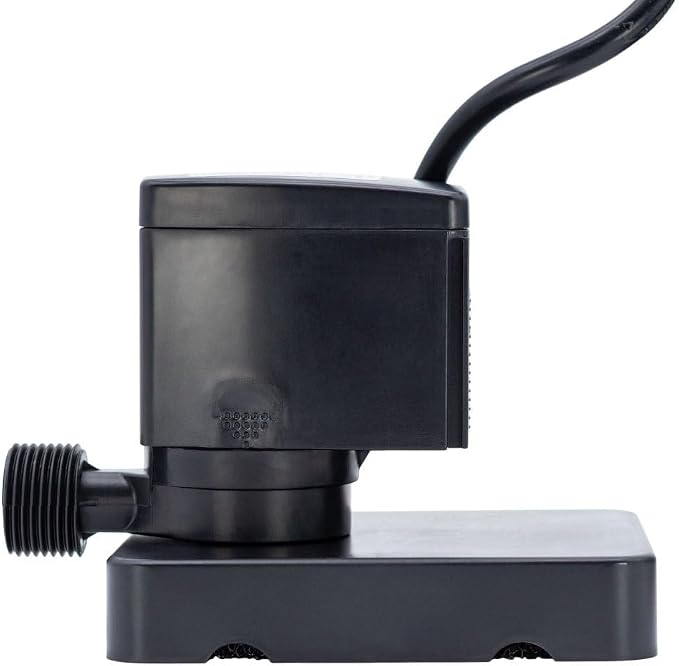 Rx Clear Submersible Cover Pump For Above Ground Pool | 350 GPH | Including Easy Clean Filter Pad and 25-Foot Power Cord | Retain The Life of Your Winter Cover