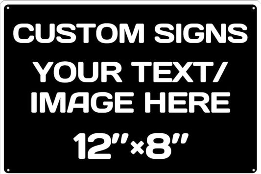 customizable sign,Aluminum Weatherproof Metal Sign Multiple Sizes Custom Personalized Text And picture Here,Traffic Regulation Horizontal Street Signs,hazard sign,garden sign,custom door sign,