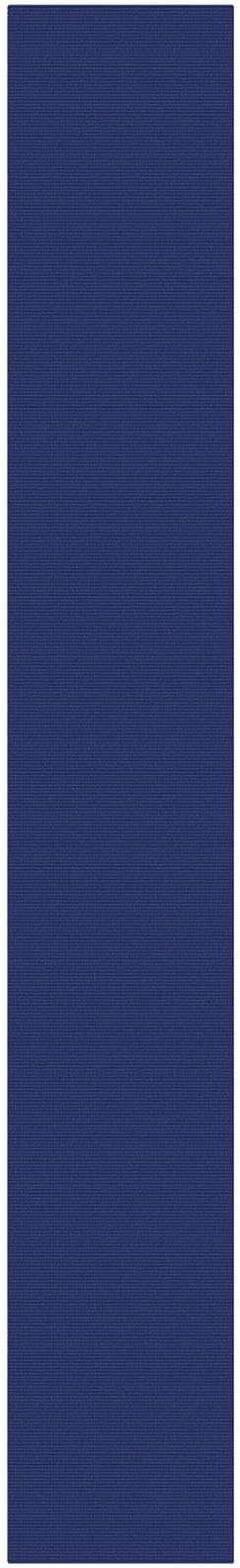 KOZYFLY 3x20 Runners Rugs for Hallway, Extra Long Washable Runner Rug, Non Slip Rubber Backed Kitchen Runner, Cotton Entryway Rug, Floor Carpet for Entry, Aisle, Hall, Royal Blue/Navy