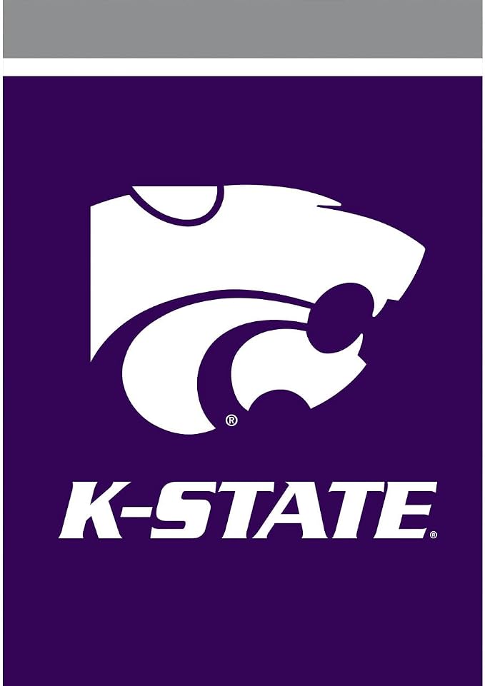 Briarwood Lane House Flag 40x28 For Outdoor Kansas State Wildcats NCAA Licensed House Flag