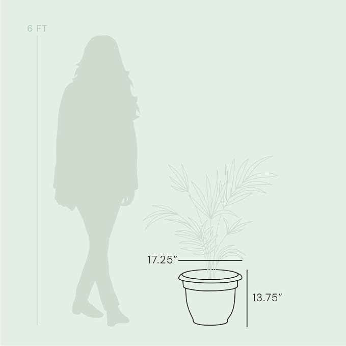 Bloem Ariana Planter with Grid