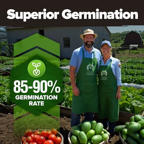 HOME GROWN 20 Culinary Herb Seed Vault & HOME GROWN Heirloom Vegetable Seeds
