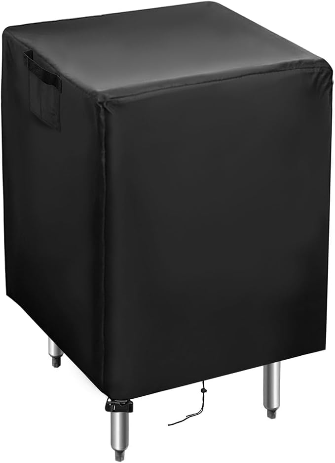 Outdoor Prep Table Cover, 24 Inch Waterproof Stainless Steel Prep Cart Table Cover, Patio kitchen Grill Bbq Food Prep Table Cover - 24 x 24 x 34 Inch