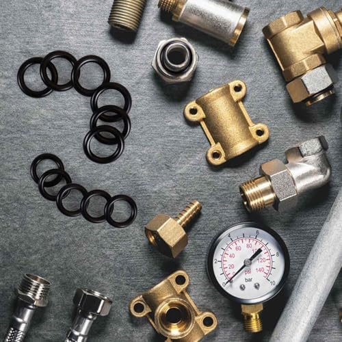 TKYPZY 40 Pack Power Pressure Washer O-Rings for 1/4" & 3/8" Quick Couplers - Rubber, High Temp, Easy Install, Black, 20x1/4" & 20x3/8" - Image 3
