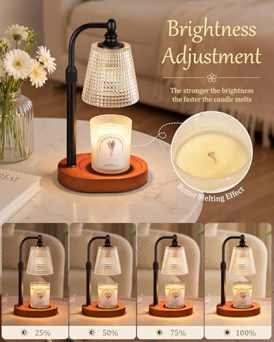 Candle Warmer Lamp with Timer, Birthday Gifts for Women,Farmhouse Decor - Image 2