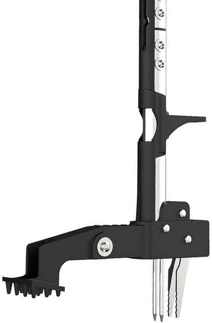 Fabater Weed Puller Tool, Gardening Stand Up Weeder Puller with 39.3" Ergonomic Long Handle and 4 Stainless Steel Claws, Heavy Duty Weed Remover Without Bending, Pulling or Kneeling