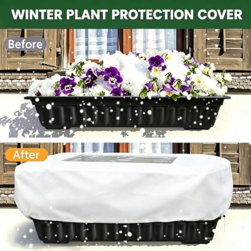 Plant Covers Freeze Protection with Clear Window for Raised Garden Beds - Image 6