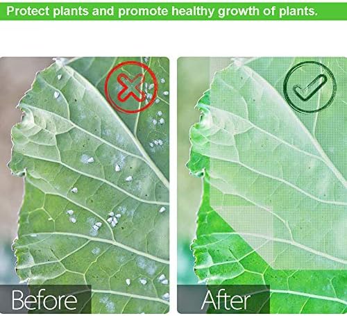 Plant Cover Bags, 4.6X 3.4 Feet Reusable Thicken Encrypted Garden Netting Mesh with Drawstring, Fruit Tree Plant Protect Netting, Plant Cover for Pest, Insect Bird Barrier Netting (2 Pcs) - Image 3