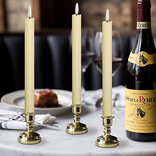Wondise Flickering Taper Candles with Timer and Remote - Image 6