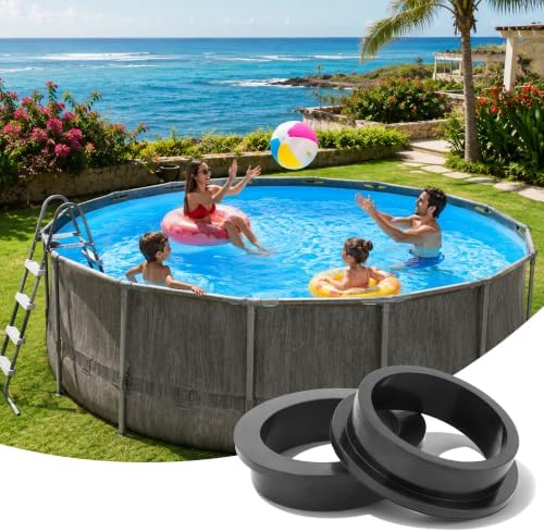 6 Pack 11228 L-Shape O-Ring Gasket Replacement Compatible with Intex Sand Filter Pumps Motor