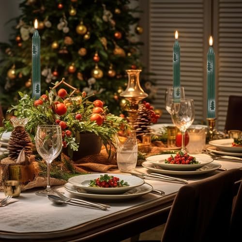 Wondise Christmas Flameless Taper Candles with Remote and Timer - Image 6