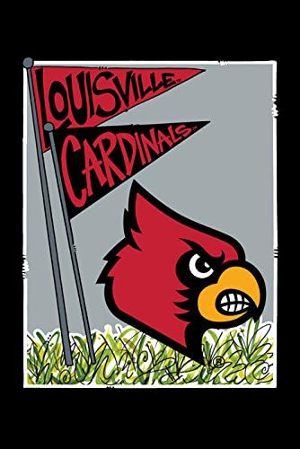 Collegiate Garden Flag (Louisville Mascot)