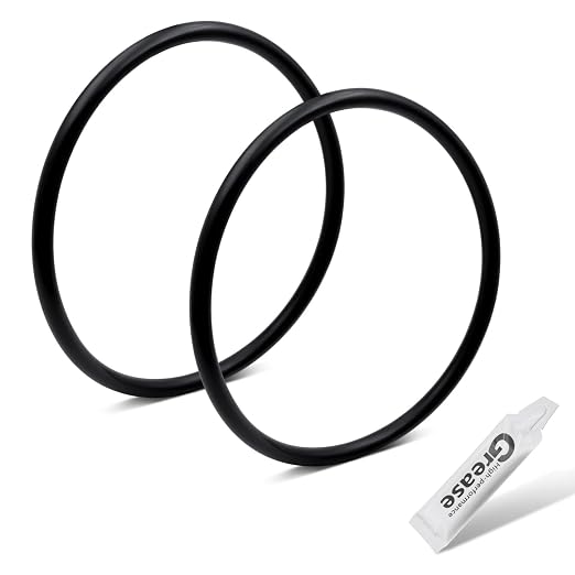 R0480200 Lid O-Ring for Jandy Zodiac VS FloPro and FHPF Pool Pump | Fits FHPM Series Pool and Spa Pumps, Models VSFHP085AUT VSFHP085JEP VSFHP165AUT VSFHP165JEP, With Silicone Grease 2-Pack