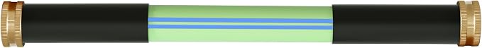 Atlantic Female to Female Heavy Duty Garden Hose 1 ft x 5/8 inch Green, Short Connection Leader Hose. (1 Foot)