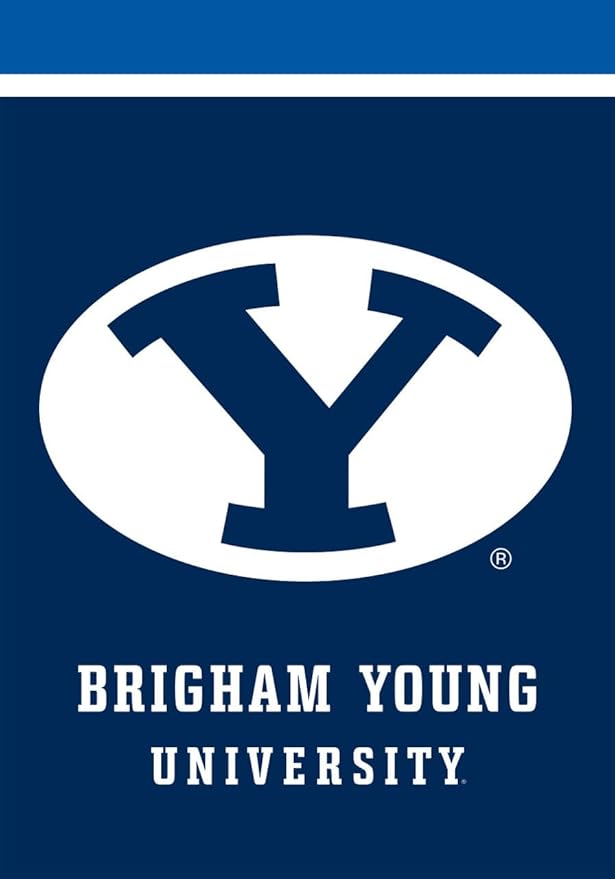 Briarwood Lane House Flag 40x28 For Outdoor Byu Cougars NCAA Licensed House Flag