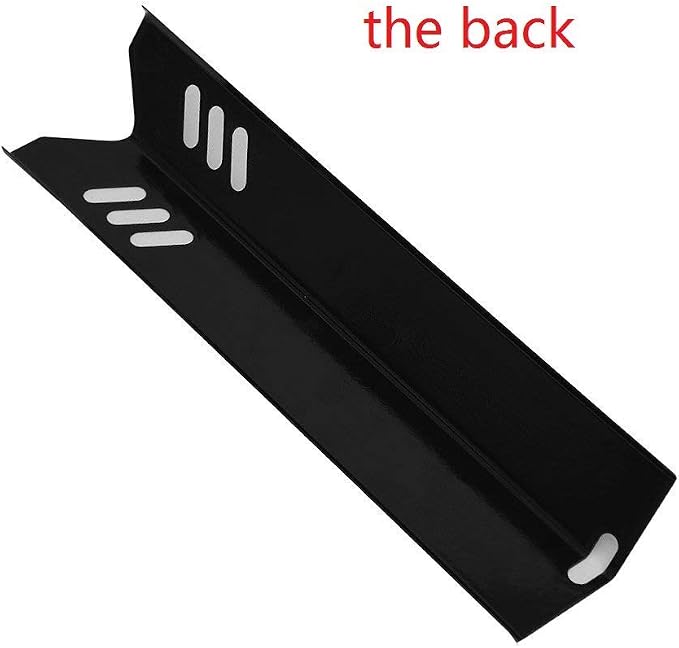 GasSaf 15 inch Heat Plate Replacement for Backyard GBC1460W, GBC1461W, Dyna-glo DGF510SBP, DGF510SSP, Uniflame GBC1059WB, BHG and Others, Porcelain Steel Heat Shield Tent(15" x 3 13/16")(5-Pack)