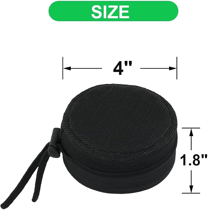 2 Pack 4" Grow Tent Vent Cover Dust Filter Cover for Plant Grow Tent Accessories with Elastic Band and Fixed Buckle Fan Exhaust Screen