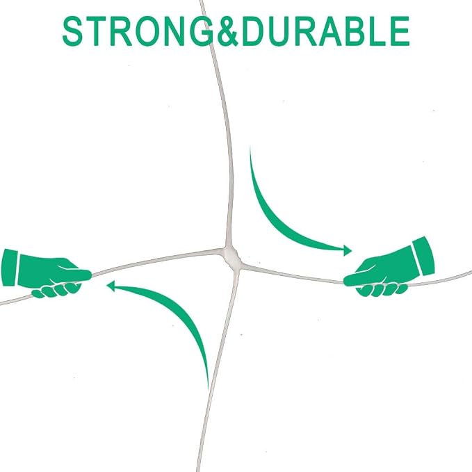 Heavy Duty Trellis Netting Roll - 39''x328' Plastic Plant Trellis Net for Climbing Plants
