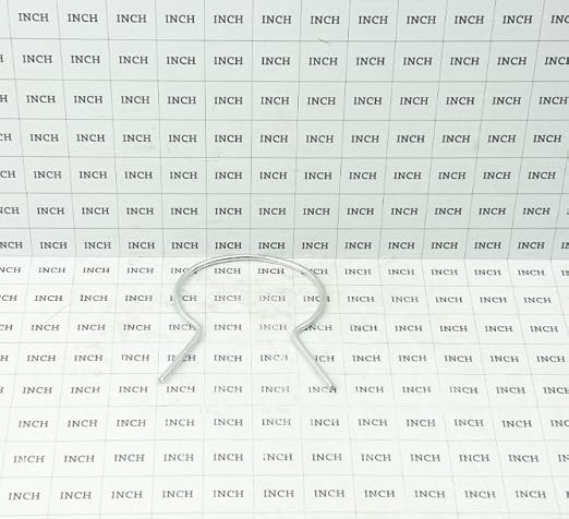 EZ Twist 2 1/2" (2 3/8" OD) x 9 Gauge Preformed Galvanized Steel Fence Ties - (100 Pack)