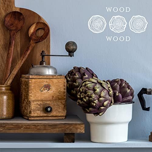 Nuogo Wood Pedestal Riser Stand for Kitchen Soap Tray,12 X 7 Inch,Brown - Image 5