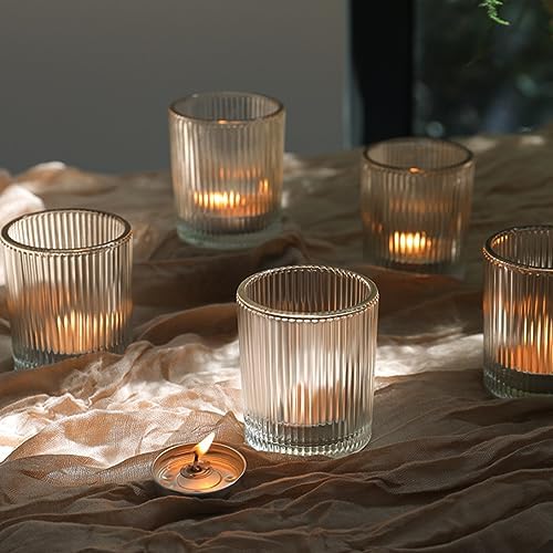 48 Pack Votive Candle Holders, Candle Holders for Centerpieces - Image 3