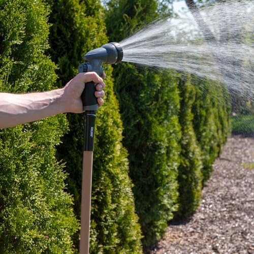 Flexzilla Colors Lead-In Garden Hose 5/8in. x 5ft., Lightweight All-Weather Water Hose, Durable and Flexible, Leak-Free Connections, Brown Mulch - Image 6