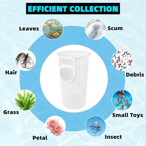 Pool Pump Debris Basket for Zodiac Jandy FloPro | R0480100 Precise replacement, Direct fit, Heavy‑duty plastic, Easy cleaning, Efficient debris inter, Equipment Protection