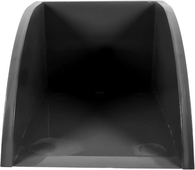 Uonlytech Rainwater Downspout Gutter Connector Water-Collecting Dustpan for Outdoor Drainage Easy Installation Durable Gutter Splash Block Grey 4.34X3.18X2.32 Inch