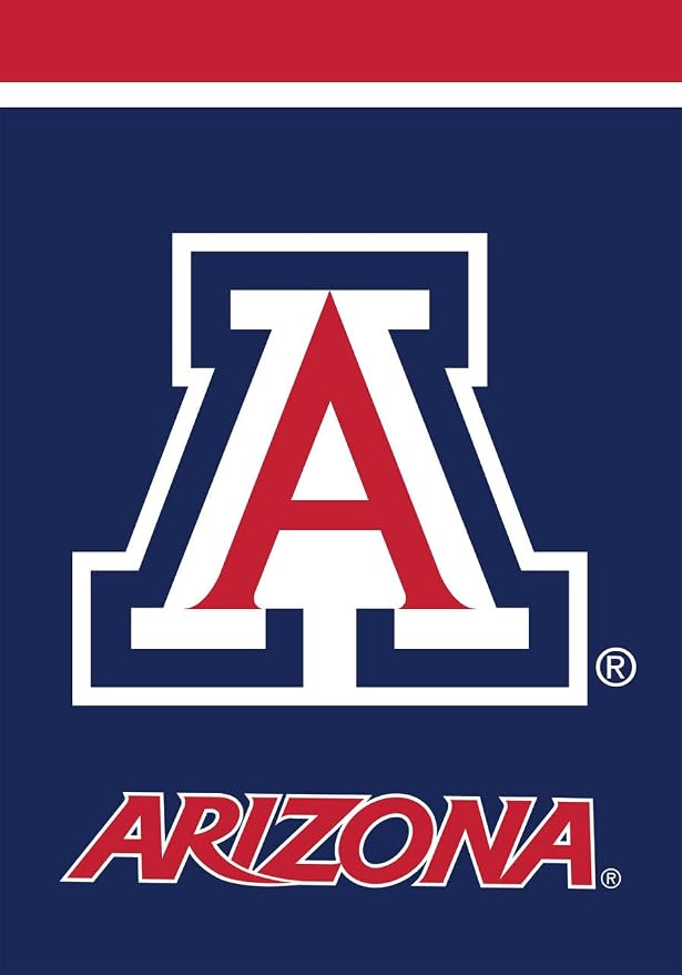 Briarwood Lane House Flag 40x28 For Outdoor Arizona Wildcats NCAA Licensed House Flag